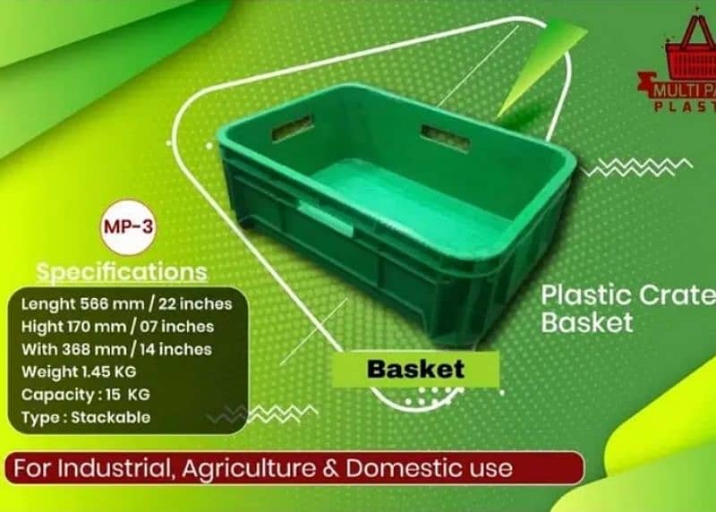 Storage Basket | Plastic Tray | Plastic Pallets | Industrial Storage 4