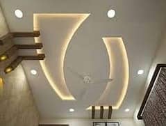 False Ceiling / Plastic Paris Ceiling /pop Ceiling / All Ceiling work