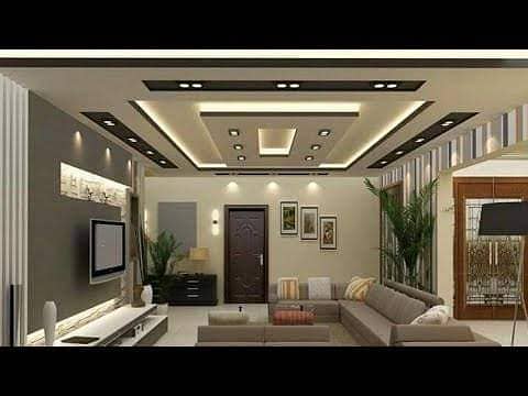 Ceiling/Gypsum Tiles/POP Ceiling/Office Ceiling 2 by 2 2