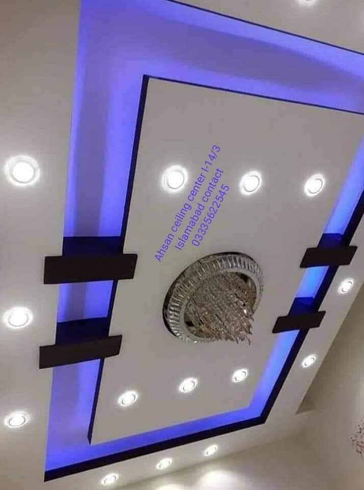 Ceiling/Gypsum Tiles/POP Ceiling/Office Ceiling 2 by 2 3