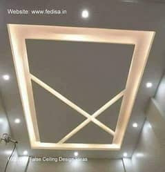 Ceiling/Gypsum Tiles/POP Ceiling/Office Ceiling 2 by 2