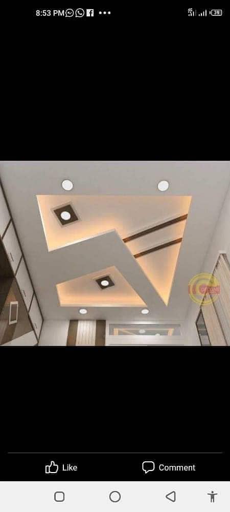 False ceiling, pop ceiling, Gypsum Panel Ceiling, pvc ceiling 14