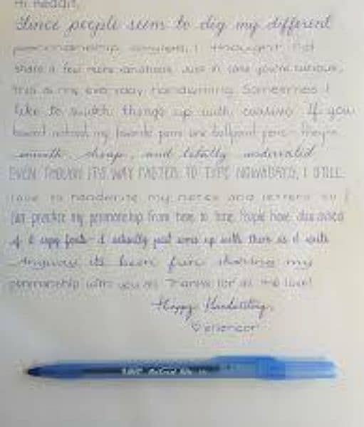 Handwriting assignment work 0