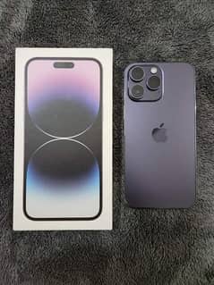 iPhone 14 pro max 256gb non PTA 03437545434 call my WhatsApp number