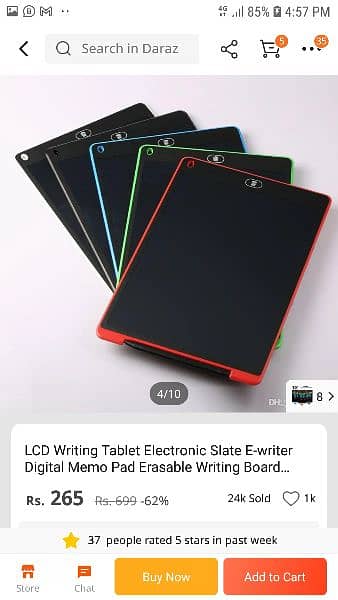 LCD Writing Tablet For Kids. . New digital writing tablet 1