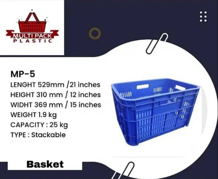 Plastic Basket | Storage Box | Plastic Pallets 0