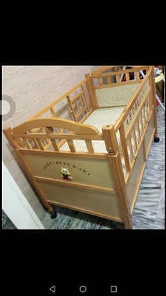 Wooden Baby Cot for kids