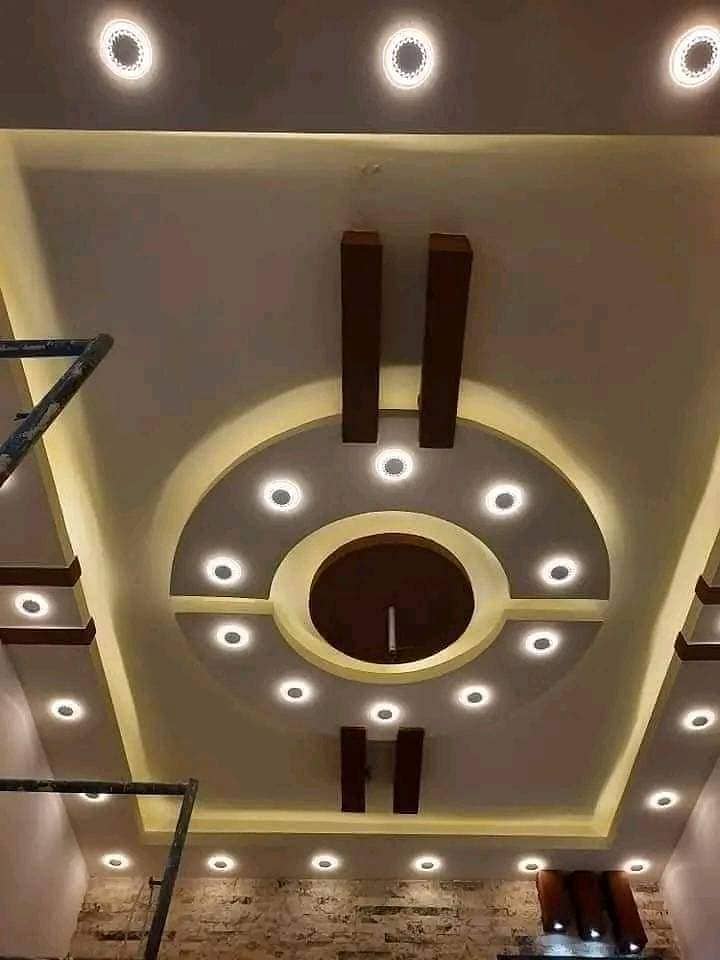 False Ceiling / Plastic Paris Ceiling /pvc Ceiling / All Ceiling work 11