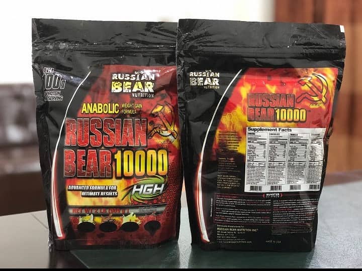 Russian Bear 10000 1kg Weight Gainer 0