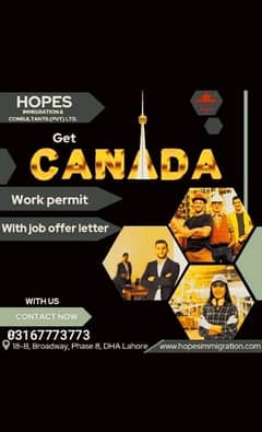 Canada Work Permit available