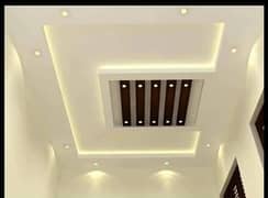 False ceiling / wallpapers / wood floor / wall panels / dampa ceiling