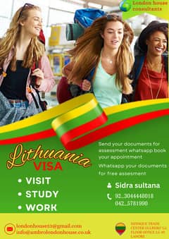 Study & visit Lithuania saptmber in take 100 percent scholarship/EUROP