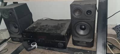 Soney high base and sound speaker with payoneer amplifier