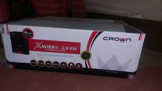 Crown Xavier 3.6kw inverter Brand New Available Limited stock