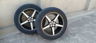 Vosen Alloy rims 16 inches with Dunlop Tires