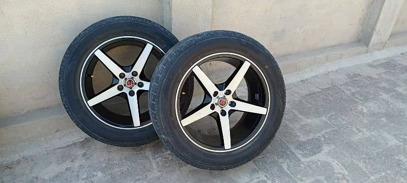 Vosen Alloy rims 16 inches with Dunlop Tires 0