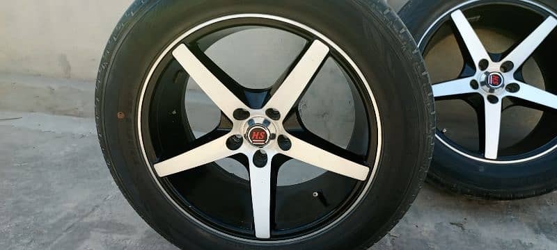 Vosen Alloy rims 16 inches with Dunlop Tires 1