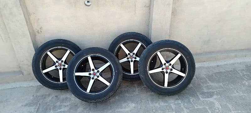 Vosen Alloy rims 16 inches with Dunlop Tires 2