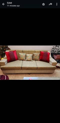 Sofa Set 3+1+1 seater MINT CONDITION