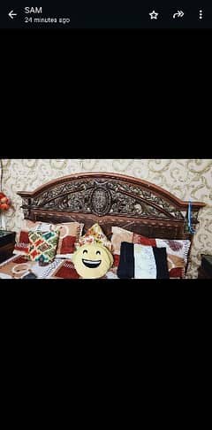 King bed set in fine condition