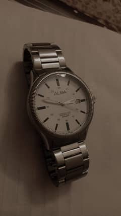 ALBA Stainless Steel Original Wristwatch