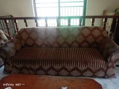 6 seater Sofa set Used but good condition