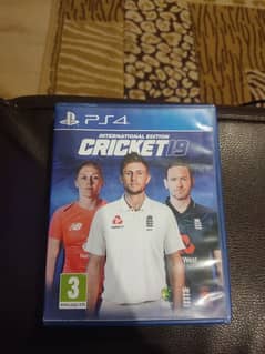 Cricket 19 ps4 cd .