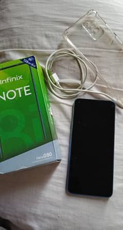Infinix Note 6/128 Complt box Side Finger