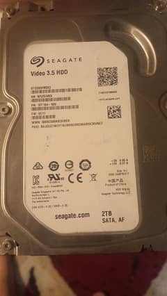 3 TB 2TB seagate hard disk