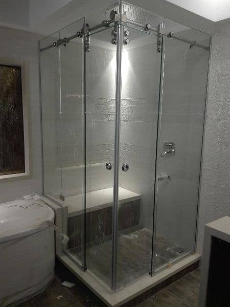 12mm/8mm Tempered Glass Shower Cabins l Partitions l Glass Windows 5