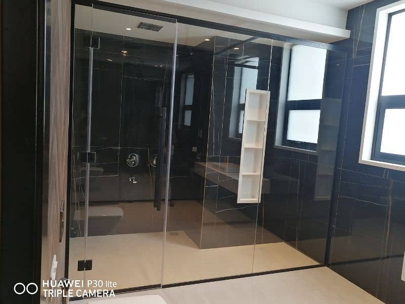 12mm/8mm Tempered Glass Shower Cabins l Partitions l Glass Windows 6