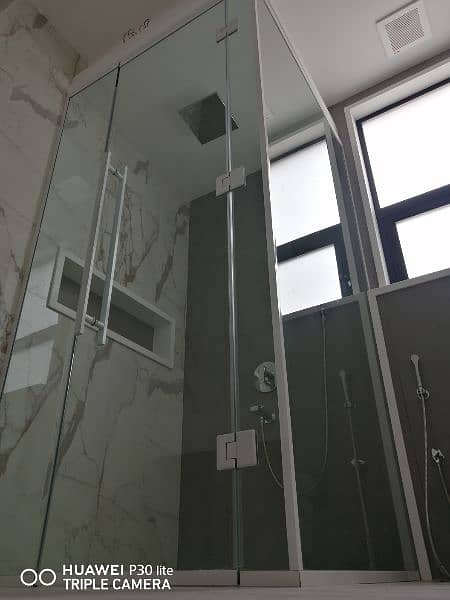 12mm/8mm Tempered Glass Shower Cabins l Partitions l Glass Windows 15