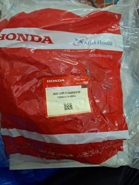 honda cg125 euro genuine brand new Head complete 1