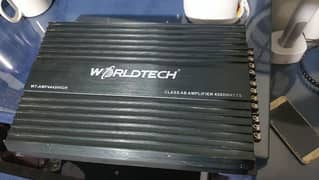 Worldtech 4 Channel Car Amplifier