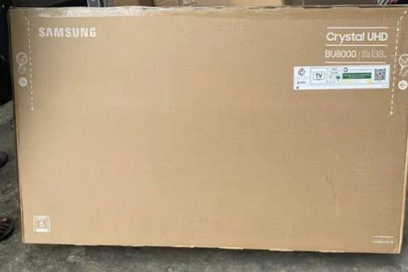 Samsung 55 inches Au7000 4k UHD smart tv original Boxpak 0