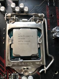 core i3 9th gen 9100f processor