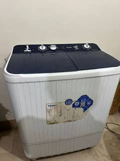 Haier Semi Automatic Washing Machine like new