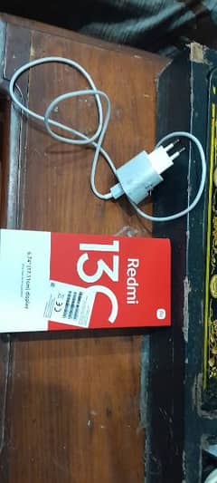 REDMI 13 C full New condition and Daba Charger cable are available