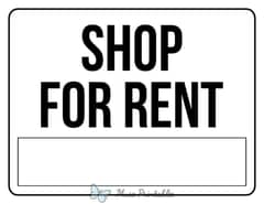 SHOP RENT BEST FOR BRAND AND OTHER MAIN ROAD SHOP