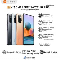 i am selling the redmi note 10 pro with box charger nhi hay