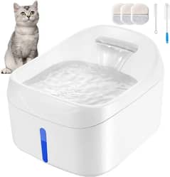 Amazon Branded Lewondr Cat Water Fountain,Dispenser Ultra-Quiet