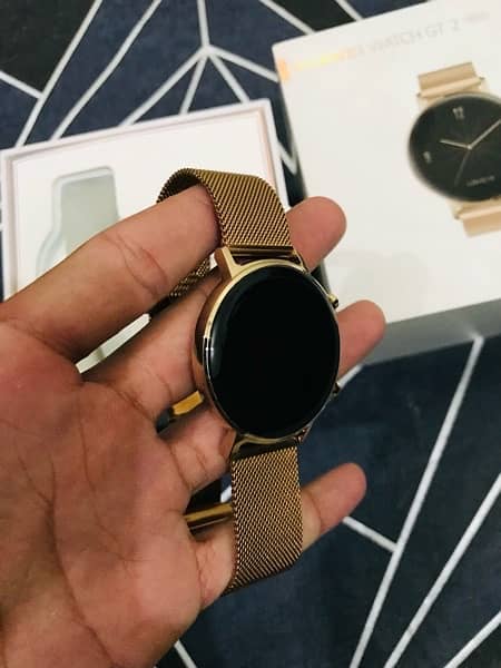Huawei Watch GT2-0A8 Model: DAN-B19 Refined Gold Complete Box 3