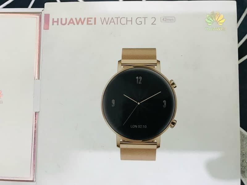 Huawei Watch GT2-0A8 Model: DAN-B19 Refined Gold Complete Box 8