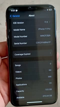 Iphone 11 pro 512gb