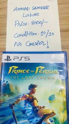 Prince Of Persia: The Lost Crown 0