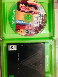 Gta 5 CD for xbox one in good condition