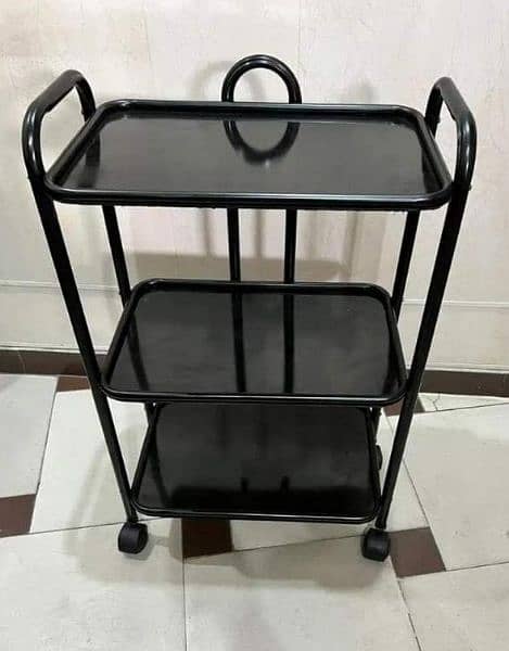 Trolley 3 Trey With Wheels Moving Trolley Side Table | Delivery 3