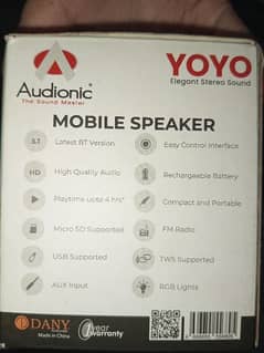 audionic yoyo