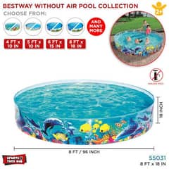 Intex Swimming Pool | 8 Feet , 4 Feet | Delivery Available
