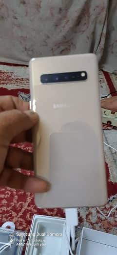 new Samsung S10 plus 5g only 1 week use
